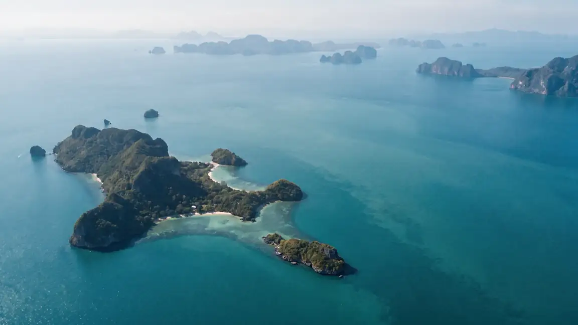 Phang Nga Bay at dawn
