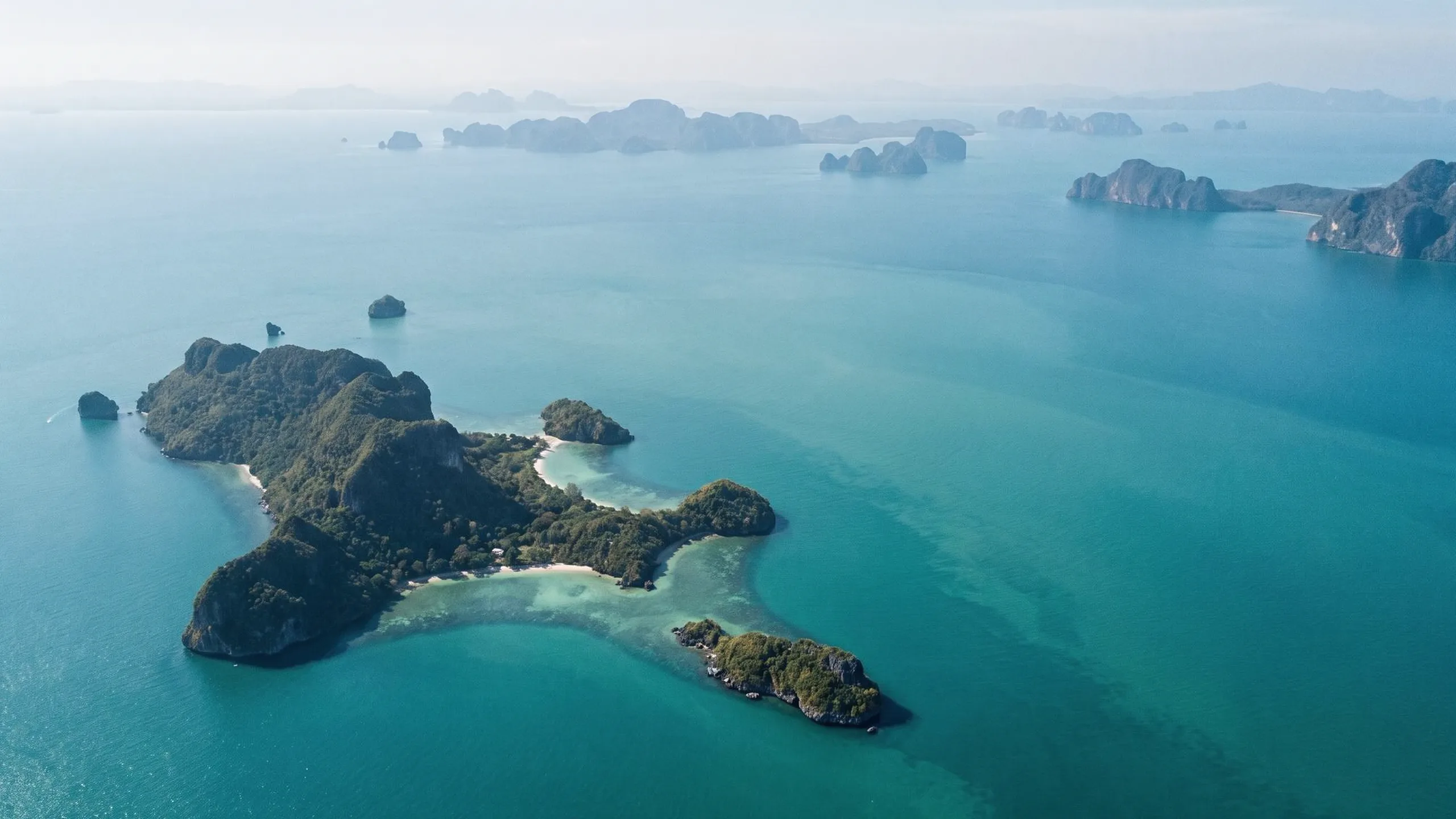 Phang Nga Bay at dawn